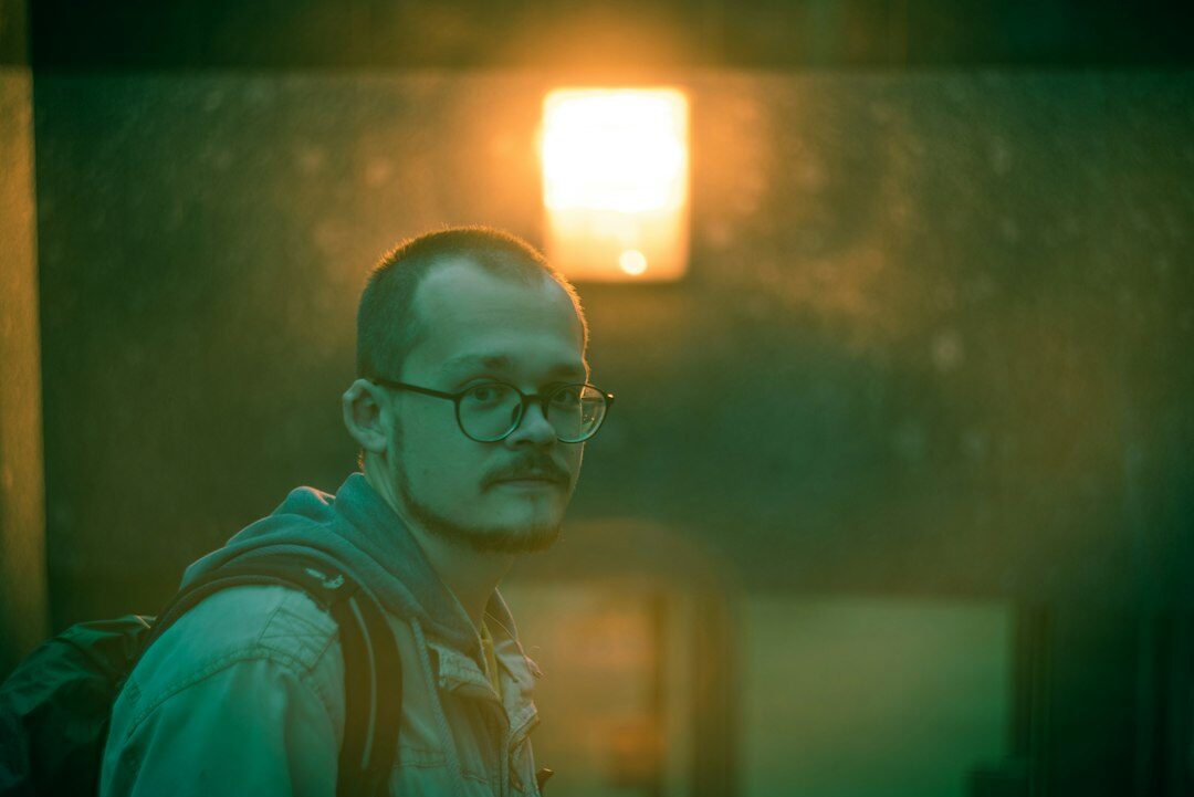 Portrait of a male cinematography mentor